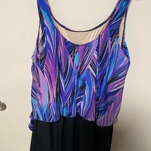 Plus Size 22W 1 Piece Swimsuit